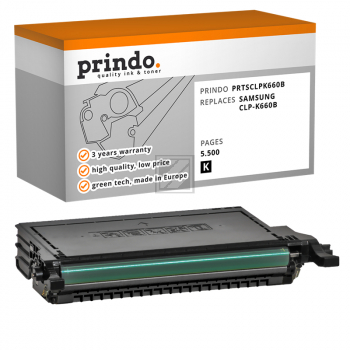 Prindo Toner-Kartusche bk HC (PRTSCLPK660B) ersetzt 660