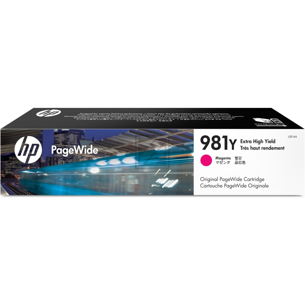 HP Tintenpatrone magenta HC plus (L0R14A, 981Y)