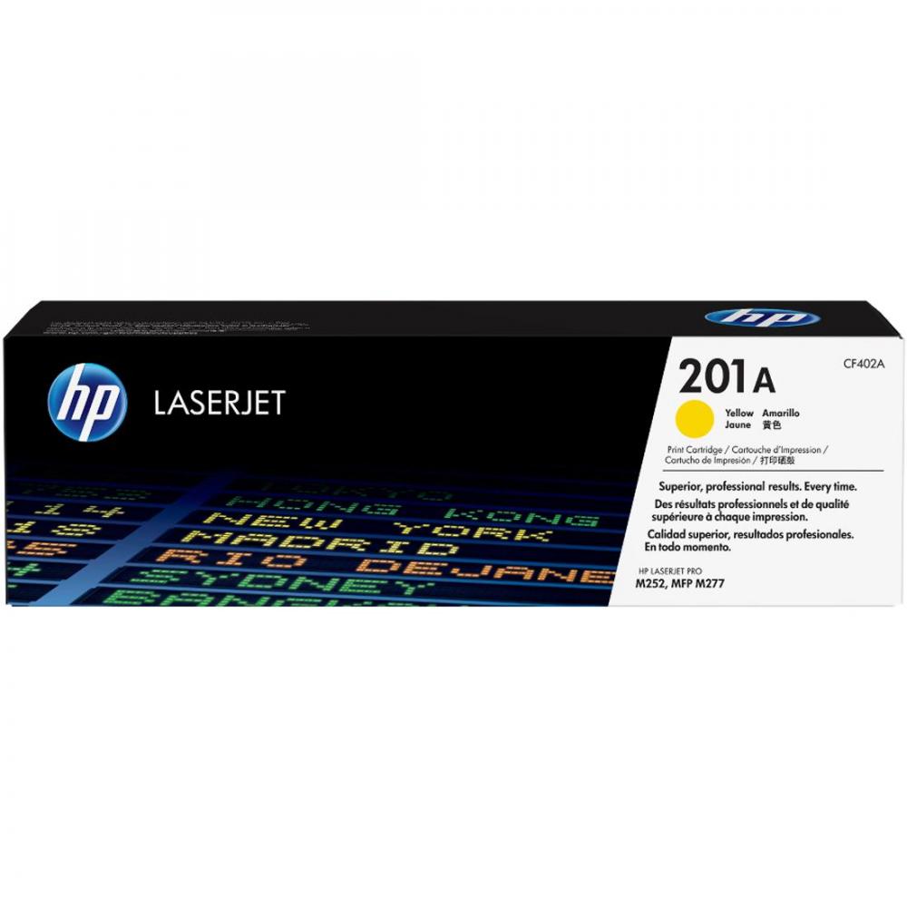 HP Toner-Kartusche gelb (CF402A, 201A) HP Toner-Kartusche gelb (CF402A, 201A)