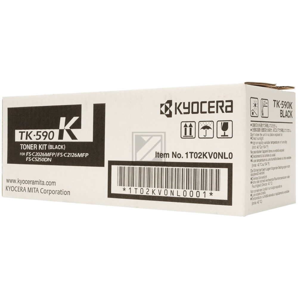 Kyocera Toner-Kit schwarz (1T02KV0NL0, TK-590K)
