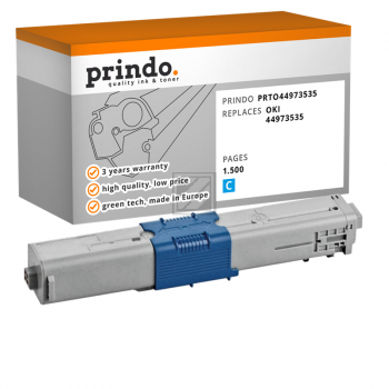 Prindo Toner-Kit c (PRTO44973535) ersetzt 44973535