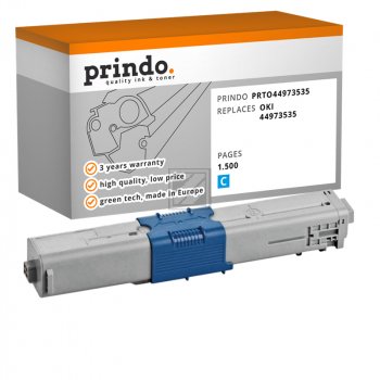 Prindo Toner-Kit c (PRTO44973535) ersetzt 44973535