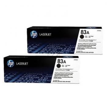 HP Toner-Kartusche 2 x schwarz (CF283AD, 83AD) HP Toner-Kartusche 2 x schwarz (CF283AD, 83AD)
