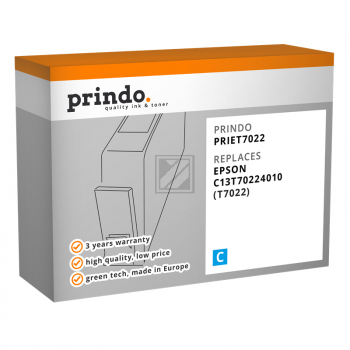 Prindo Tintenpatrone c HC (PRIET7022) ersetzt T7022