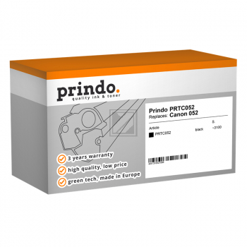 Prindo Toner-Kartusche bk SC (PRTC052) ersetzt 052