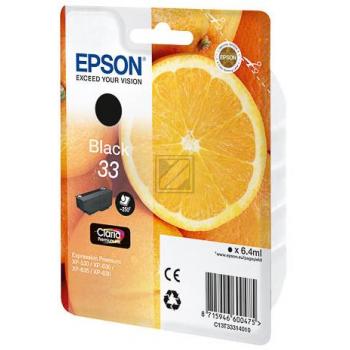 Epson Tintenpatrone schwarz (C13T33314010, T3331)