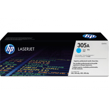 HP Toner-Kartusche cyan (CE411A, 305A) HP Toner-Kartusche cyan (CE411A, 305A)