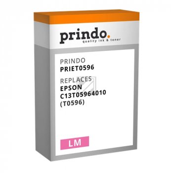 Prindo Tintenpatrone m light (PRIET0596) ersetzt T0596