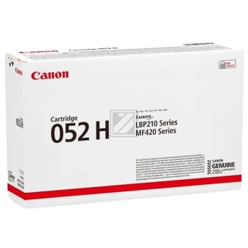 Canon Toner-Kartusche schwarz HC (2200C002, 052H)
