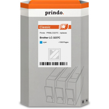 Prindo Tintenpatrone  c (PRIBLC3237C) ersetzt LC-3237C