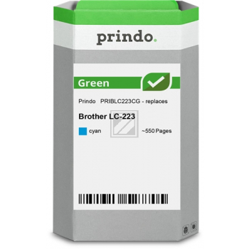 Prindo Tintenpatrone (Green) c (PRIBLC223CG) ersetzt LC-223C