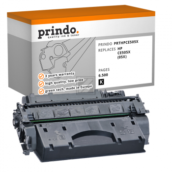 Prindo Toner-Kartusche schwarz HC (PRTHPCE505X) ersetzt 05X Prindo Toner-Kartusche schwarz HC (PRTHPCE505X) ersetzt 05X