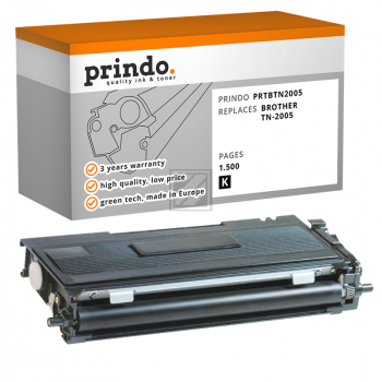 Prindo Toner-Kit bk (PRTBTN2005) ersetzt TN-2005