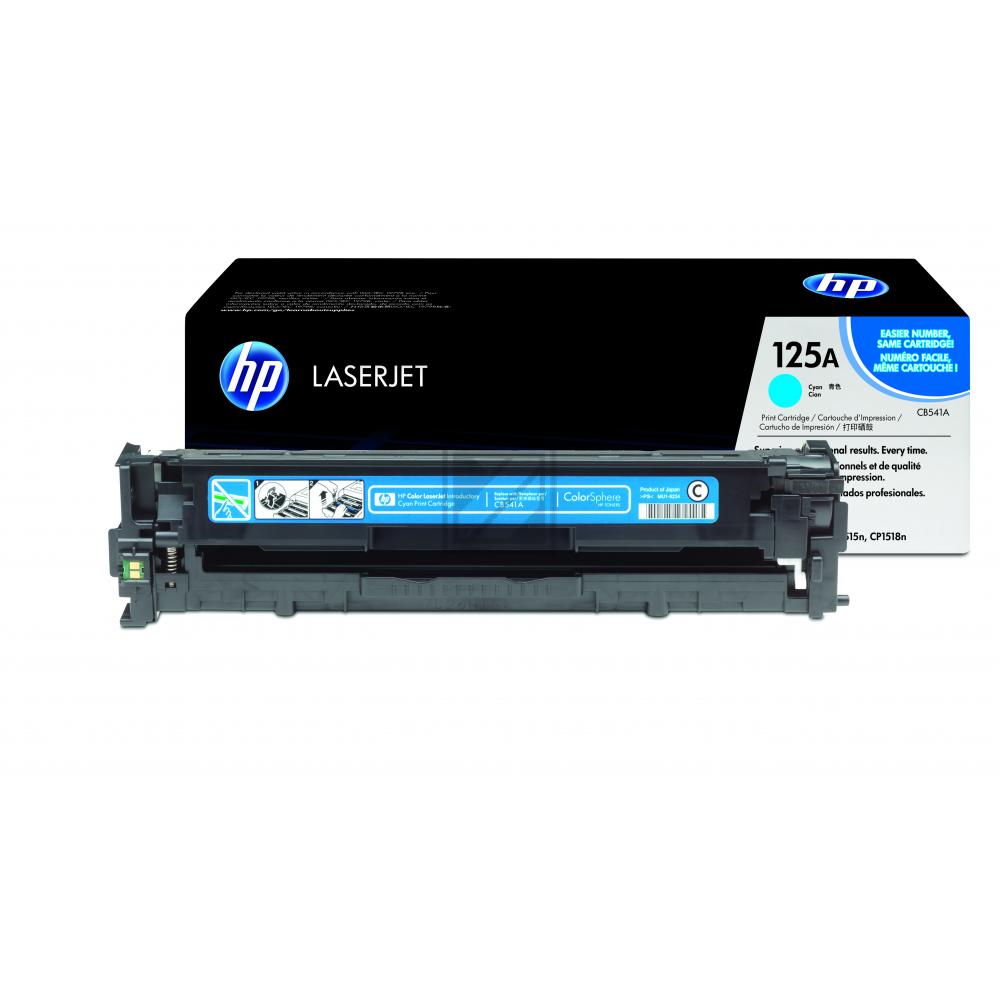 HP Toner-Kartusche cyan (CB541A, 125A) HP Toner-Kartusche cyan (CB541A, 125A)