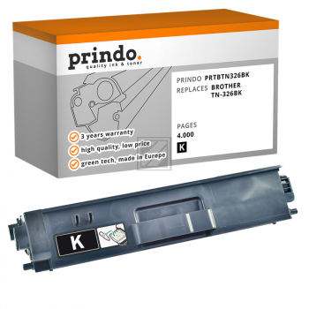 Prindo Toner-Kartusche bk HC (PRTBTN326BK) ersetzt TN-326BK