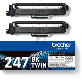 Brother Toner-Kartusche 2 x bk HC (TN-247BKTWIN)