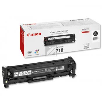 Canon Toner-Kartusche schwarz (2662B002, CL-718BK) Canon Toner-Kartusche schwarz (2662B002, CL-718BK)