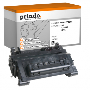 Prindo Toner-Kartusche bk (PRTHPCF281A) ersetzt 81A