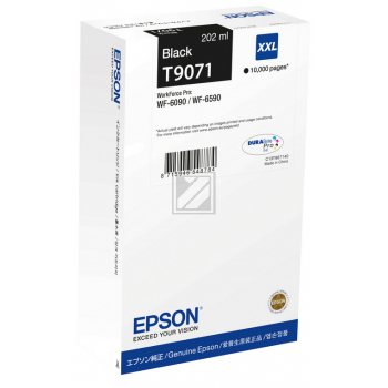 Epson Tintenpatrone bk HC (C13T907140, T9071)