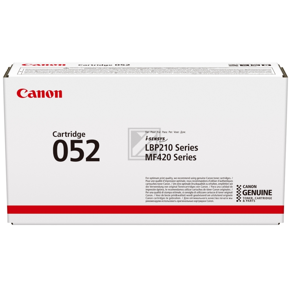 Canon Toner-Kartusche schwarz SC (2199C002, 052)