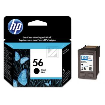 HP Tintendruckkopf bk HC (C6656AE, 56)