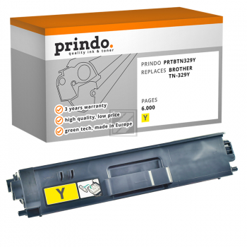 Prindo Toner-Kartusche y (PRTBTN329Y) ersetzt TN-329Y