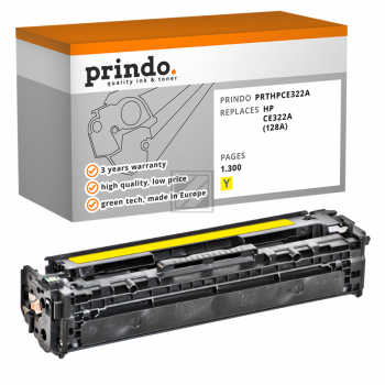 Prindo Toner-Kartusche y (PRTHPCE322A) ersetzt 128A