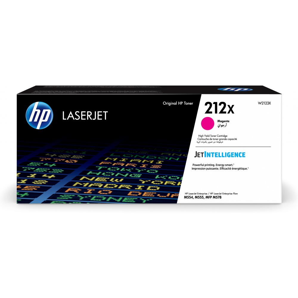 HP Toner-Kartusche magenta HC (W2123X, 212X) HP Toner-Kartusche magenta HC (W2123X, 212X)