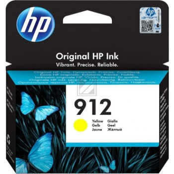 HP Tintenpatrone Y (3YL79AE, 912)