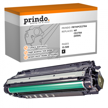 Prindo Toner-Kartusche bk (PRTHPCE270A) ersetzt 650A