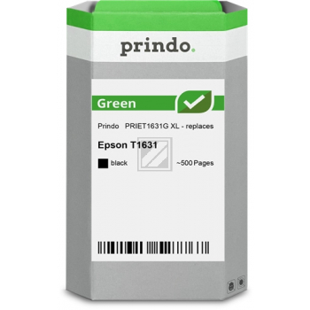 Prindo Tintenpatrone (Green) bk HC (PRIET1631G) ersetzt T1631