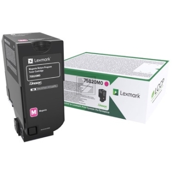 Lexmark Toner-Kit Return Program magenta (75B20M0) Lexmark Toner-Kit Return Program magenta (75B20M0)