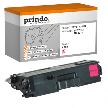 Prindo Toner-Kartusche magenta (PRTBTN321M) ersetzt TN-321M