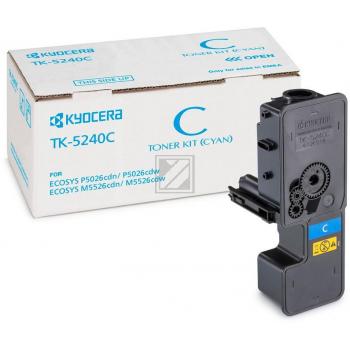 Kyocera Toner-Kit cyan (1T02R7CNL0, TK-5240C) Kyocera Toner-Kit cyan (1T02R7CNL0, TK-5240C)