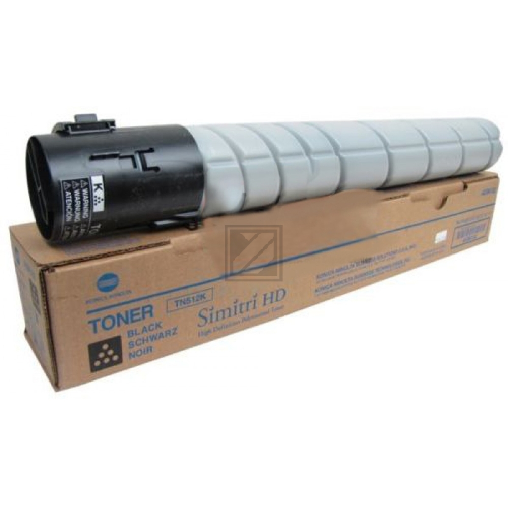 Konica Toner-Kit schwarz (A33K152, TN-512K) Konica Toner-Kit schwarz (A33K152, TN-512K)
