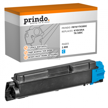 Prindo Toner-Kit cyan (PRTKYTK580C) ersetzt TK-580C Prindo Toner-Kit cyan (PRTKYTK580C) ersetzt TK-580C