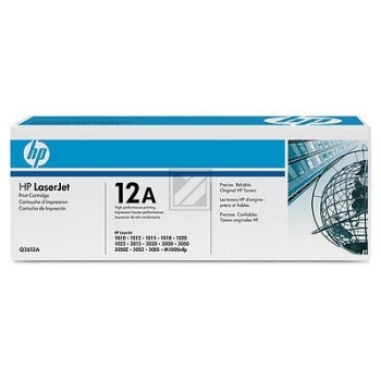 HP Toner-Kartusche 2 x schwarz (Q2612AD, 12AD)