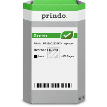 Prindo Tintenpatrone (Green) bk (PRIBLC223BKG) ersetzt LC-223Bk