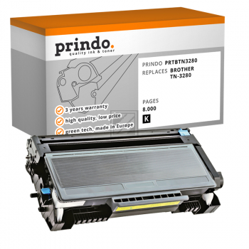 Prindo Toner-Kit bk HC (PRTBTN3280) ersetzt TN-3280