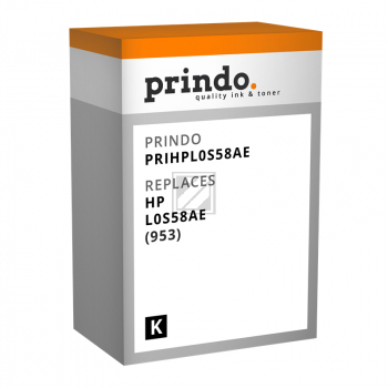 Prindo Tintenpatrone bk (PRIHPL0S58AE) ersetzt 953