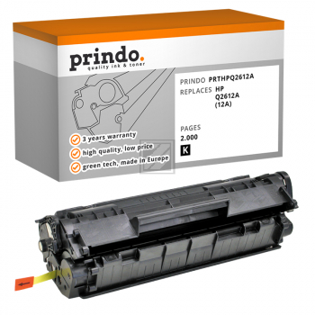 Prindo Toner-Kartusche bk (PRTHPQ2612A) ersetzt 12A