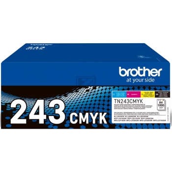 Brother Toner-Kartusche gelb, magenta, schwarz, cyan (TN-243CMYK)