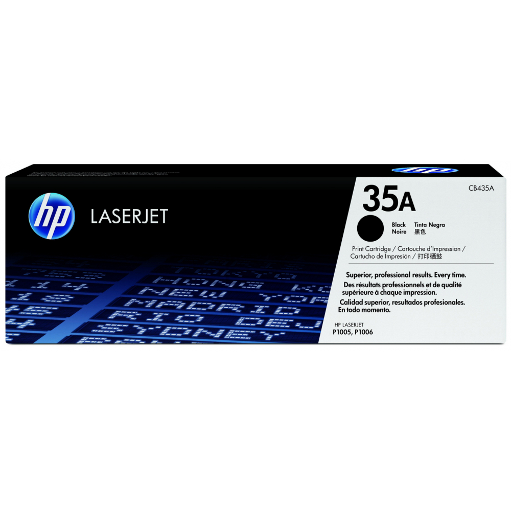 HP Toner-Kartusche schwarz (CB435A, 35A) HP Toner-Kartusche schwarz (CB435A, 35A)