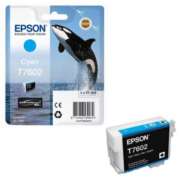 Epson Tintenpatrone cyan (C13T76024010, T7602)