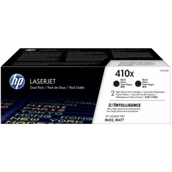 HP Toner-Kartusche 2 x schwarz HC (CF410XD, 410X) HP Toner-Kartusche 2 x schwarz HC (CF410XD, 410X)