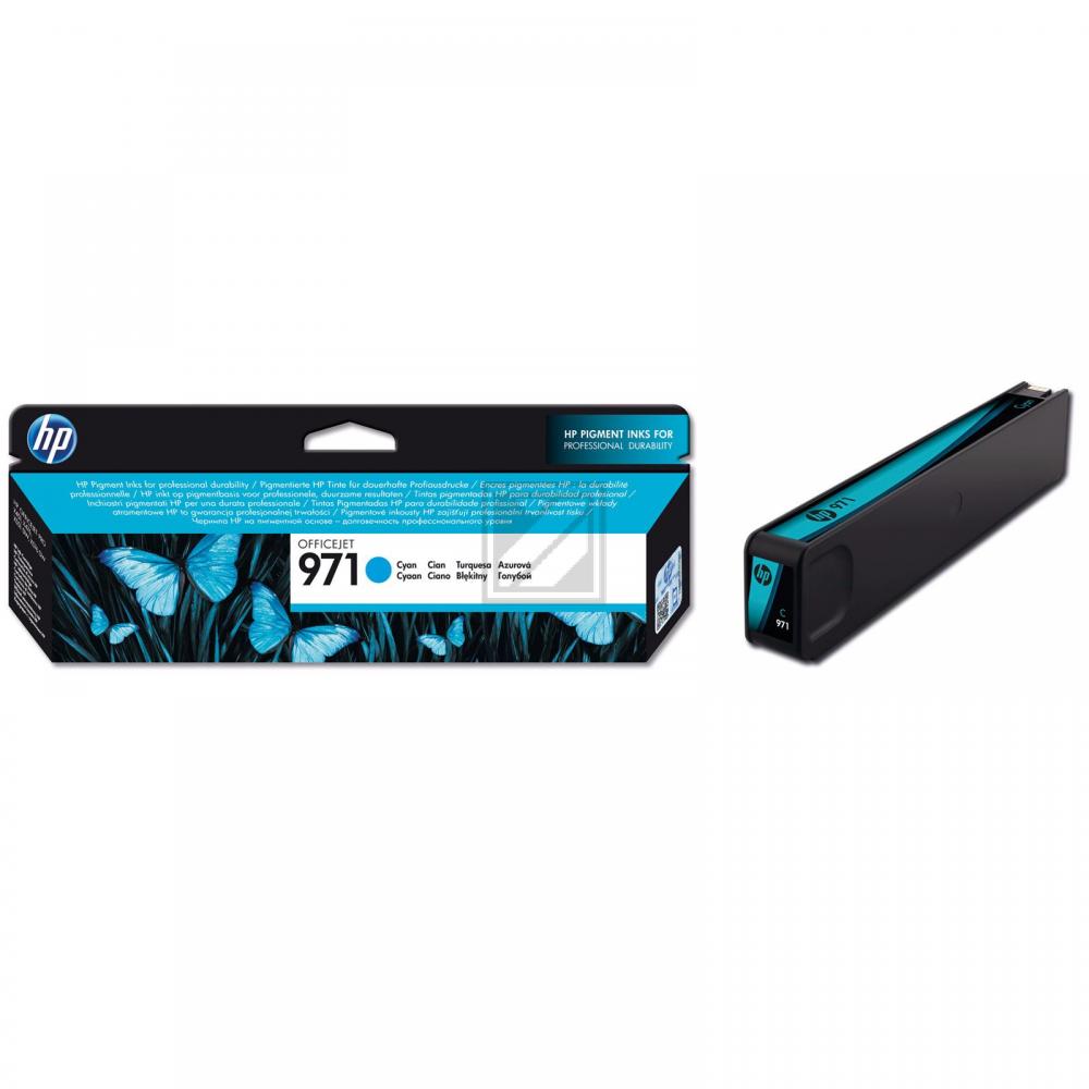 HP Tintenpatrone cyan (CN622AE, 971)