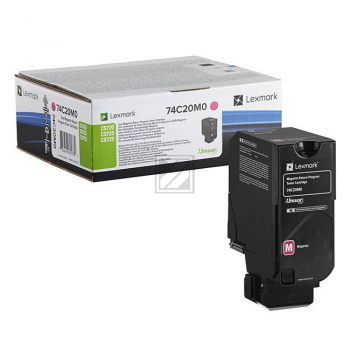 Lexmark Toner-Kit Return magenta (74C20M0) Lexmark Toner-Kit Return magenta (74C20M0)