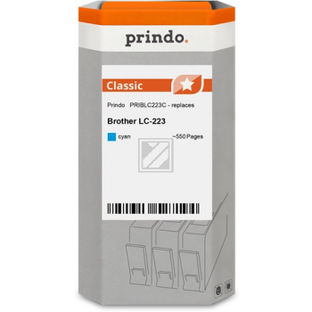 Prindo Tintenpatrone  c (PRIBLC223C) ersetzt LC-223C