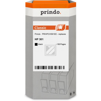 Prindo Tintendruckkopf  bk (PRIHPCH561EE) ersetzt 301