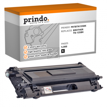 Prindo Toner-Kit bk HC (PRTBTN135BK) ersetzt TN-135BK